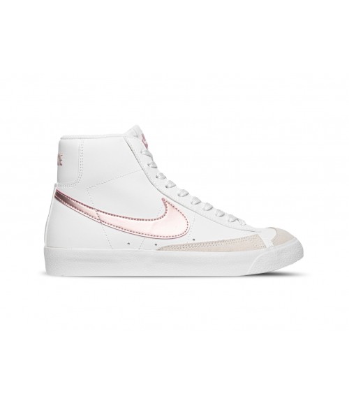Nike Blazer Mid bianco rosa...